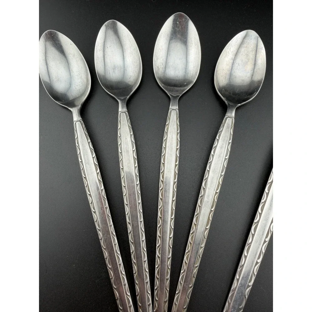 Rogers Ensenada Flatware 5pc Stainless 1 Fork‎ 4 Teaspoons Replacements READ